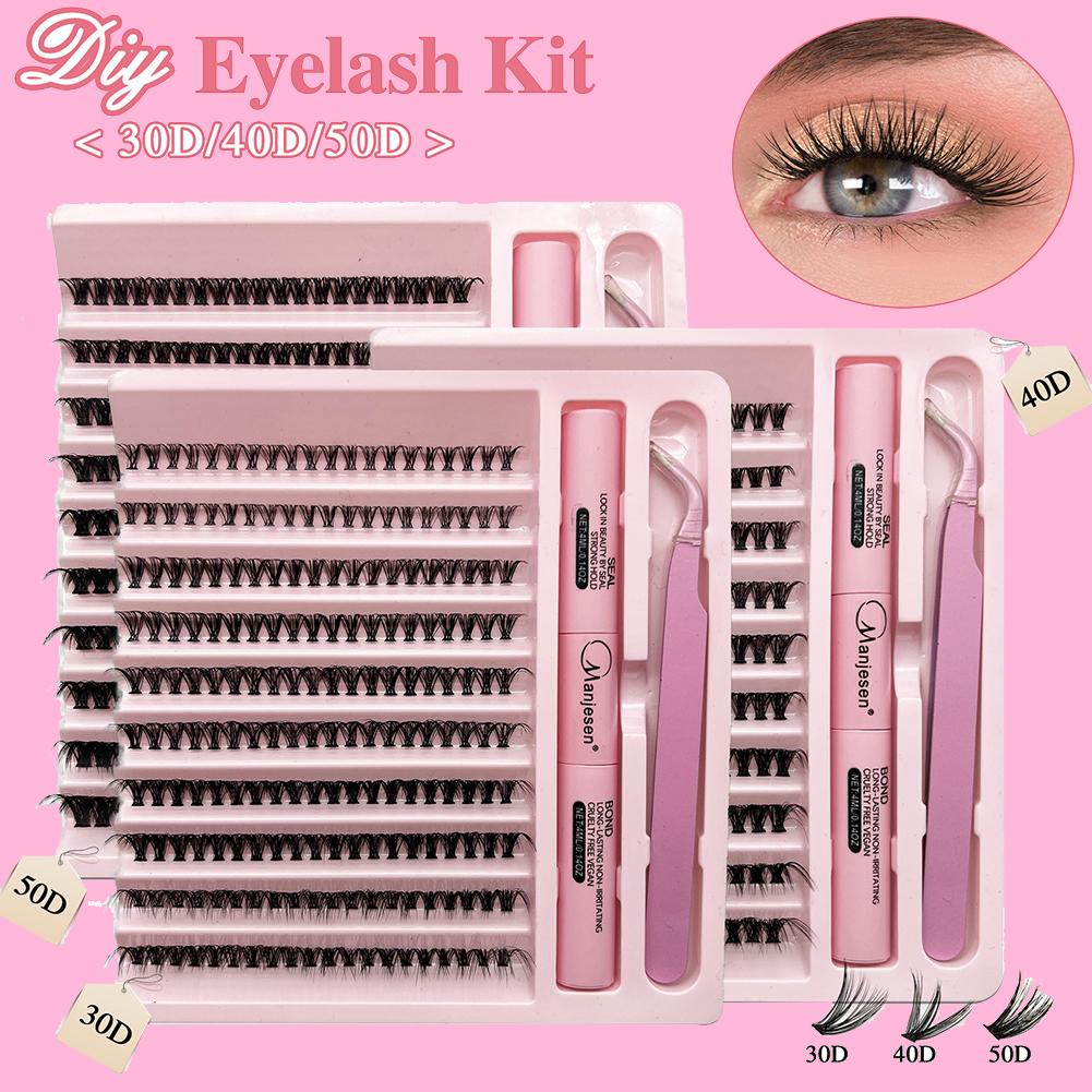Eyelash Extension Full Set - Set di ciglia finte fai-da-te 30D