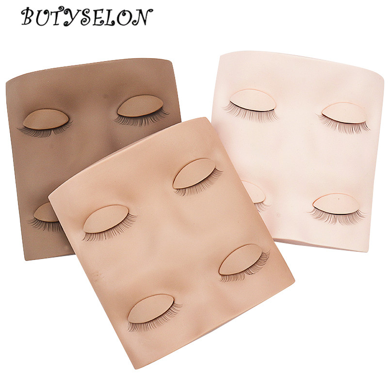 Eyelash Extension Model - Kit palpebra rimovibile manichino testa ciglia