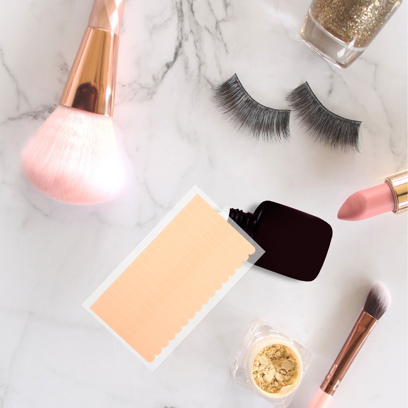 Eyelash Extension Eyeliner - 10 Fogli di Nastro per Innesto