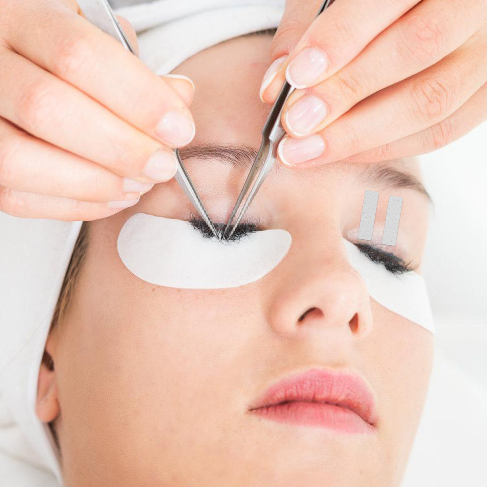 Tape Breathable Lash - 10 Rotoli di Nastro Adesivo Monocolore