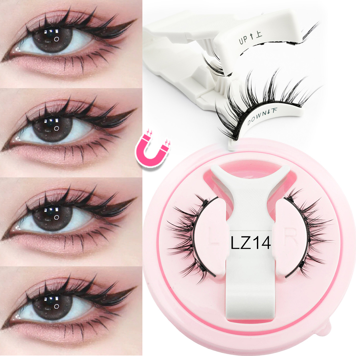 Faux Mink Lash - Nuovo 1 paio di ciglia magnetiche