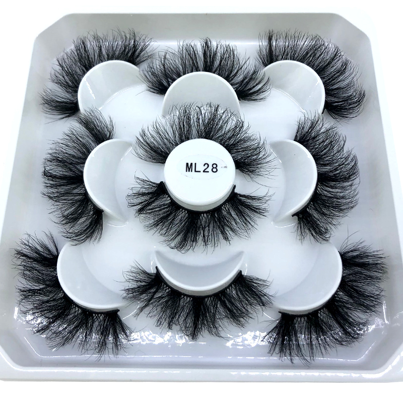Eyelash Extension Full Set - Nuove 5 Paia di Ciglia Finte