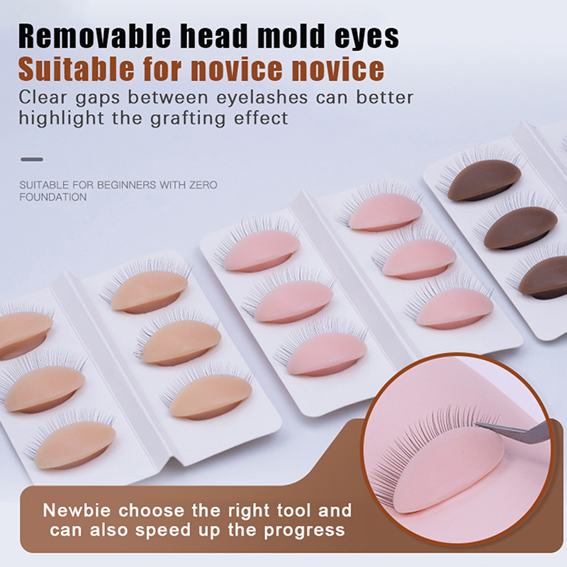 Eyelash Extension Model - 3 paia/set sostituzione estensione ciglia finte