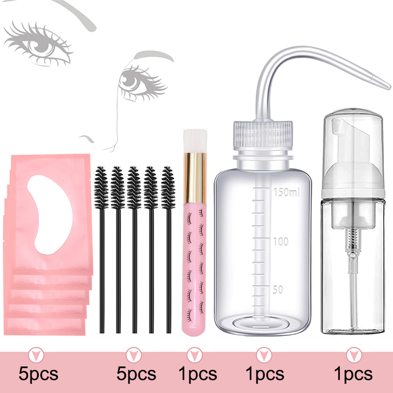 Eyelash Extension Model - 13 pezzi kit di pulizia estensione