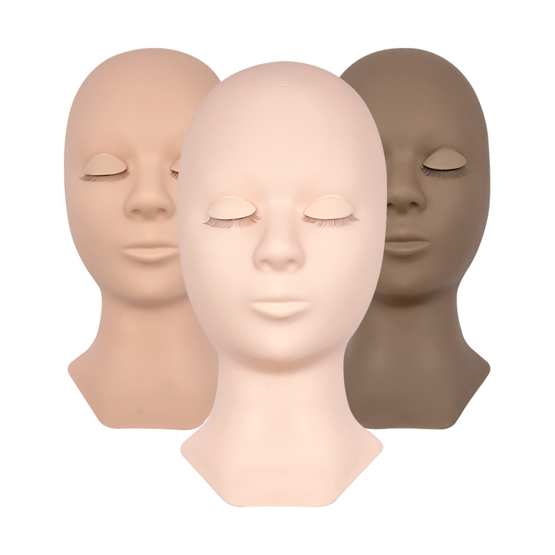 Eyelash Extension Model - Testa pratica allenamento estensione ciglia Testa