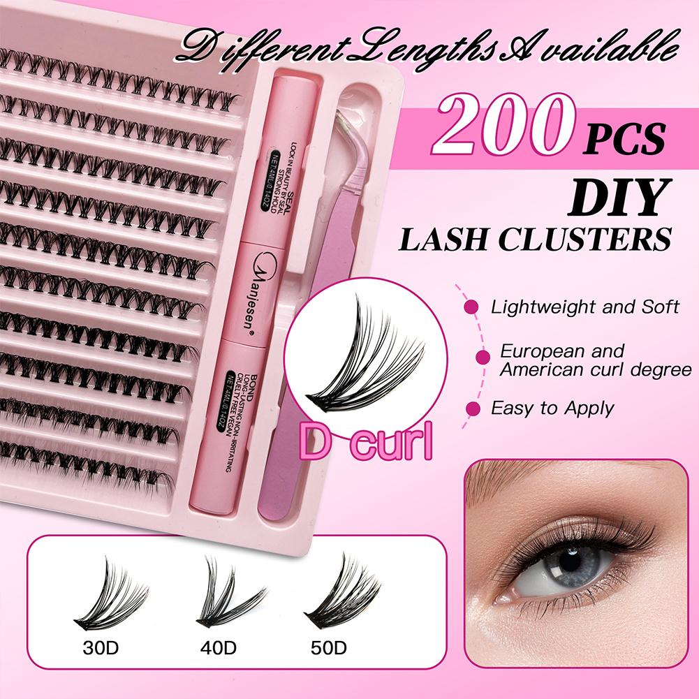 Set di ciglia finte fai-da-te  - Eyelash Extension Full Set recensione e prezzo