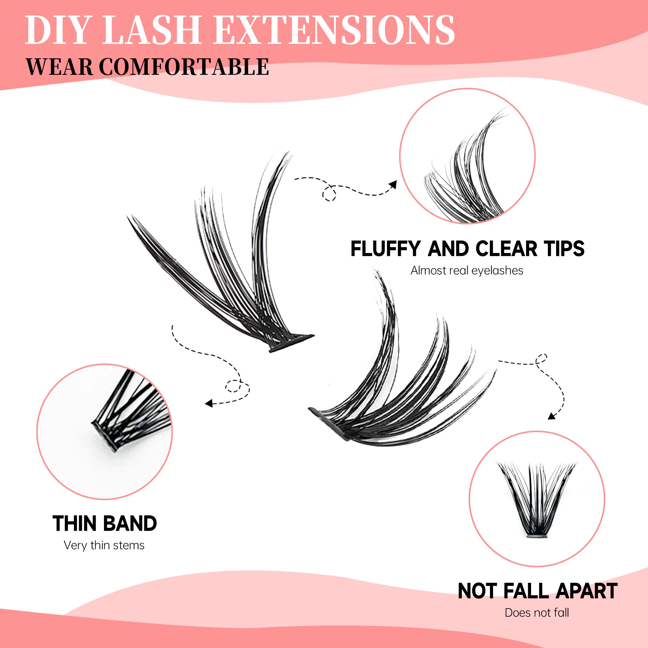 Kit ciglia di estensione a gra - Eyelash Extension Full Set recensione e prezzo