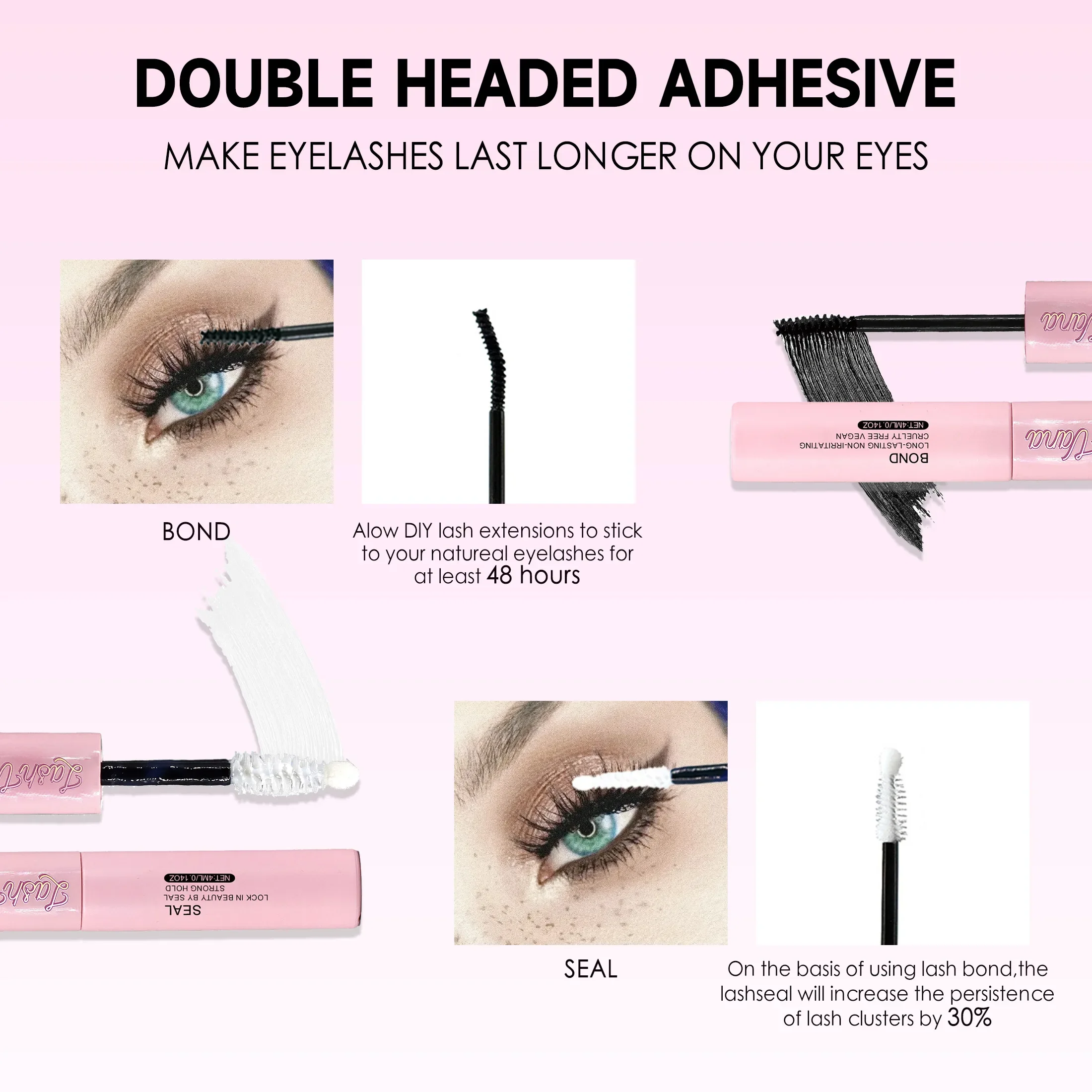 Kit ciglia di estensione a gra - Eyelash Extension Full Set recensione e prezzo