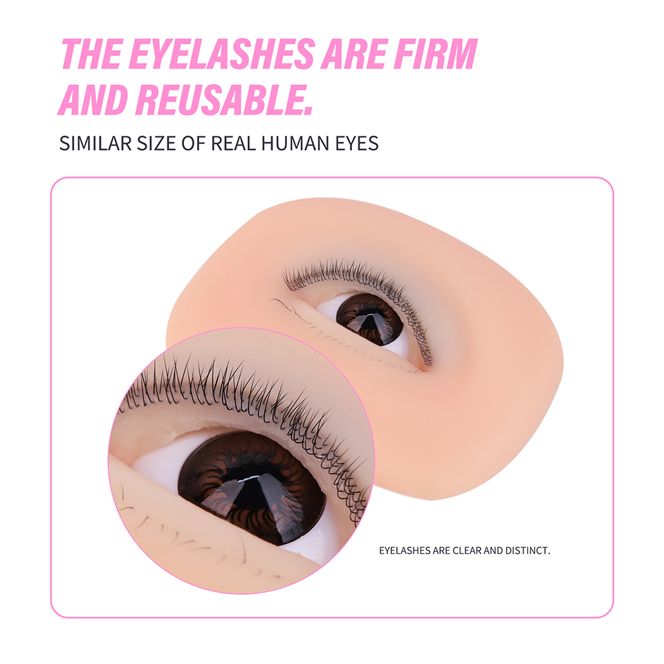 Modello di Occhio in Silicone  - Eyelash Extension Model recensione e prezzo