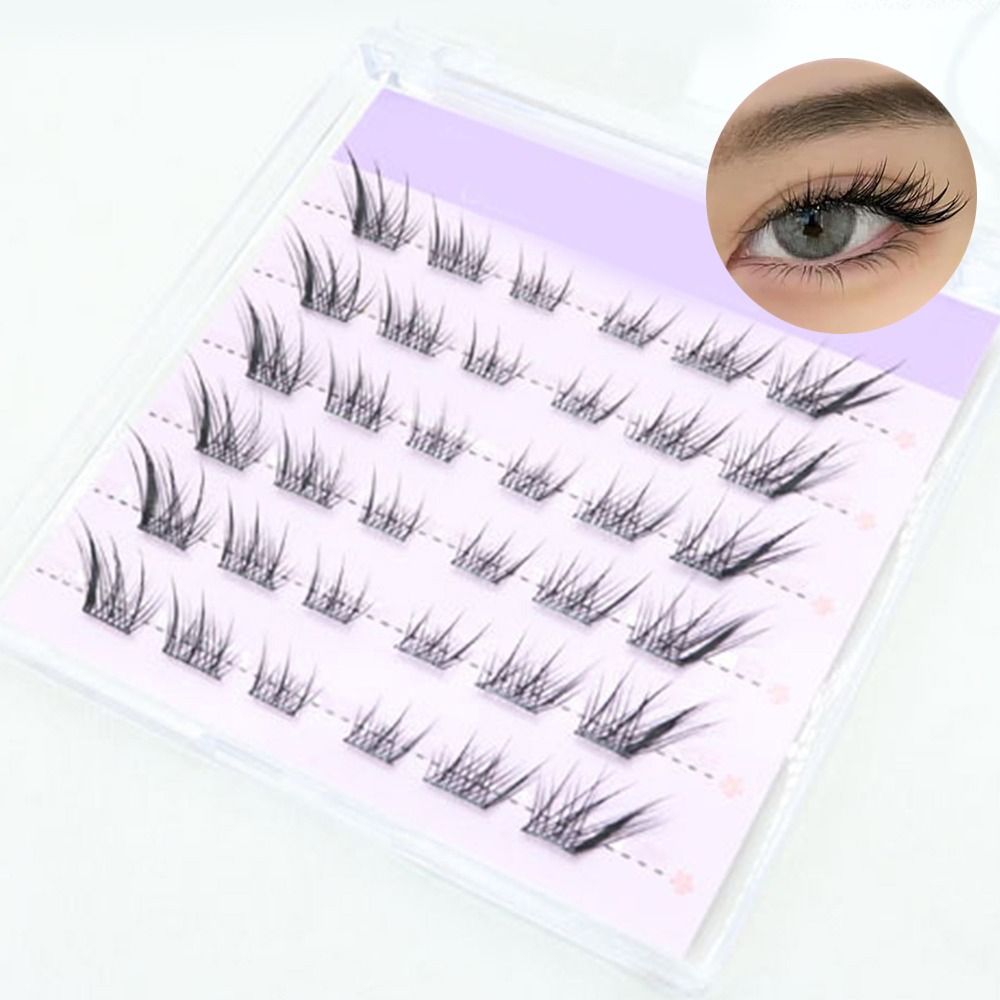 Nuovo 3D Cat Eye Ciglia autoad - Eyelash Extension Fox Eye recensione e prezzo