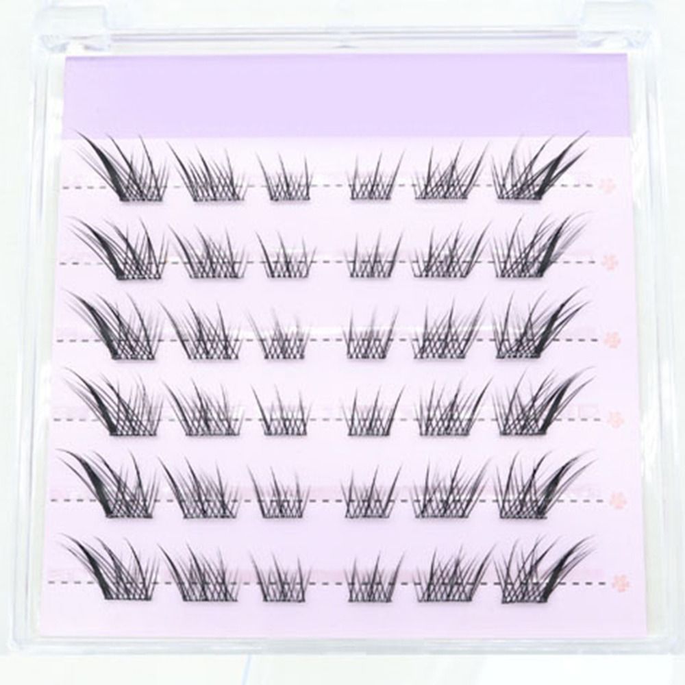 Nuovo 3D Cat Eye Ciglia autoad - Eyelash Extension Fox Eye recensione e prezzo