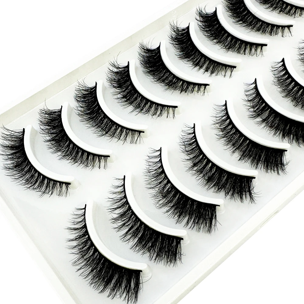 10 paia Ciglia 3D Visone Cigli - Eyelash Extension Full Set recensione e prezzo