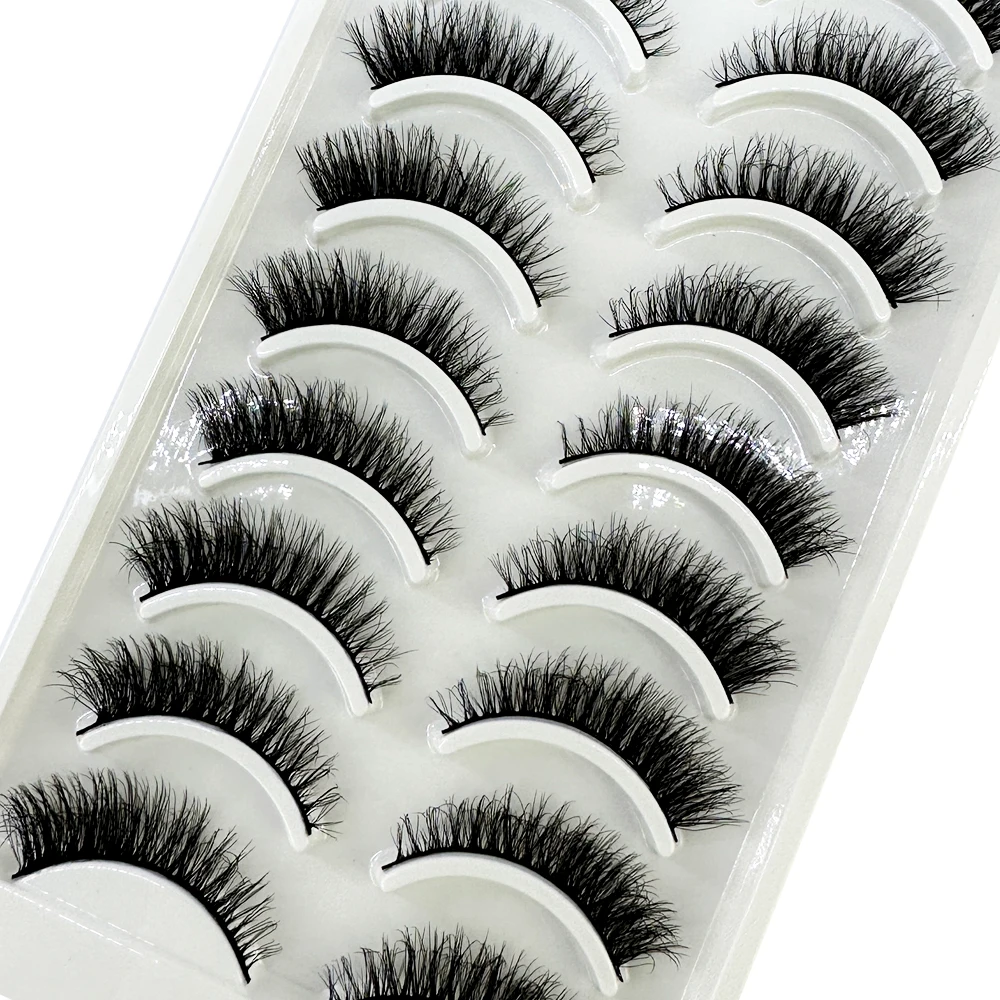 10 paia Ciglia 3D Visone Cigli - Eyelash Extension Full Set recensione e prezzo