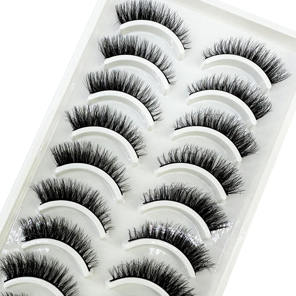 10 paia Ciglia 3D Visone Cigli - Eyelash Extension Full Set recensione e prezzo