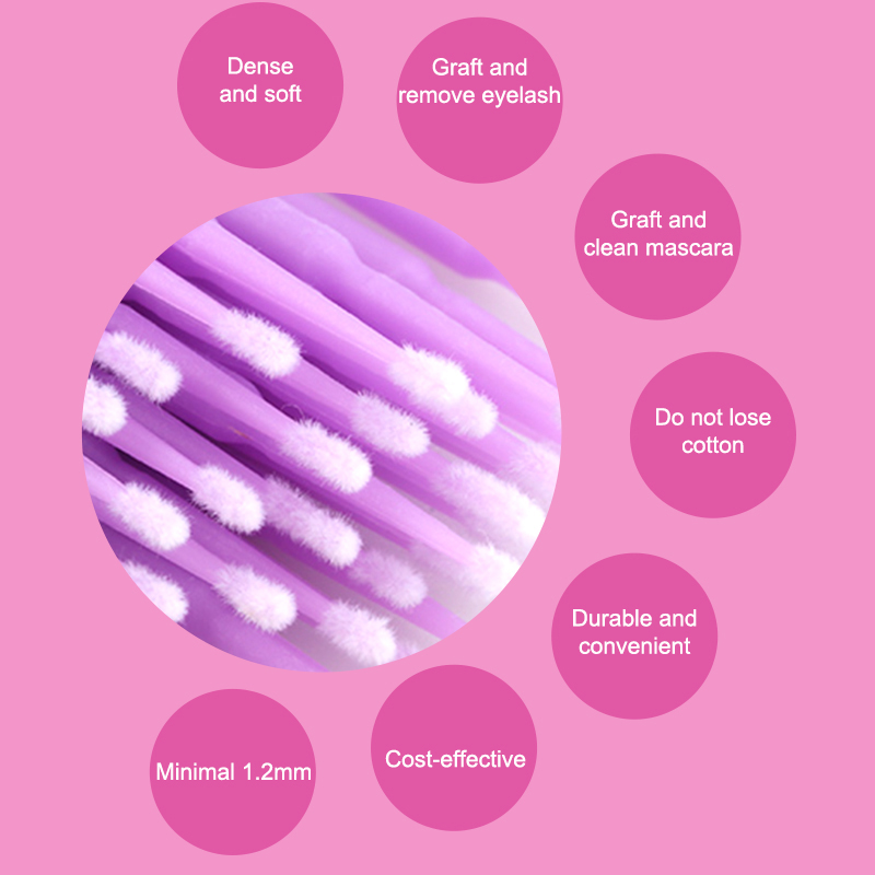50/100PCS Micro Spazzole Usa E - Eyelash Extension Eyeliner recensione e prezzo
