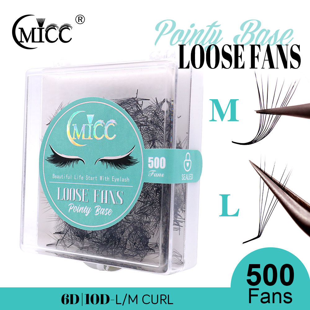 500 Ventole 6D 6mm 10D ML Arri - Eyelash Extension Fox Eye recensione e prezzo