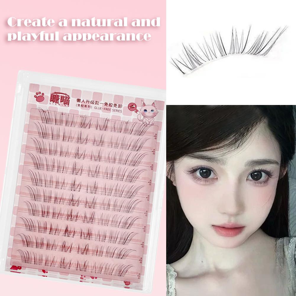 Trucco Wispy Lash Cluster Mang - Eyelash Extension Fox Eye recensione e prezzo