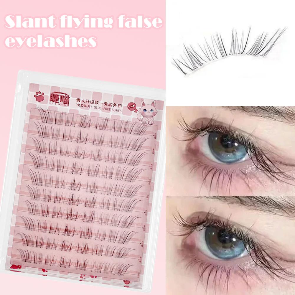 Trucco Wispy Lash Cluster Mang - Eyelash Extension Fox Eye recensione e prezzo