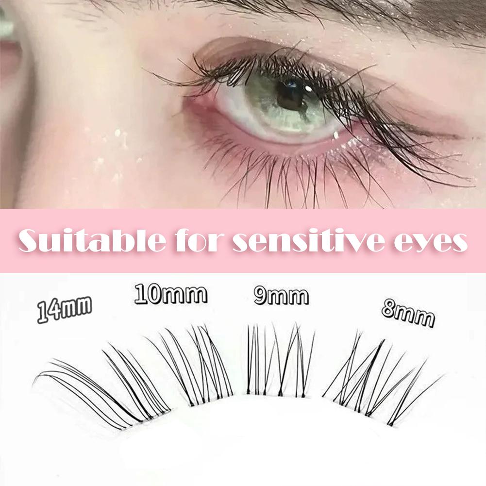 Trucco Wispy Lash Cluster Mang - Eyelash Extension Fox Eye recensione e prezzo