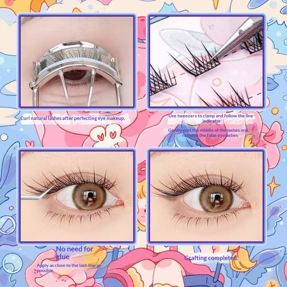120 grappoli senza bisogno di  - Eyelash Extension Fox Eye recensione e prezzo