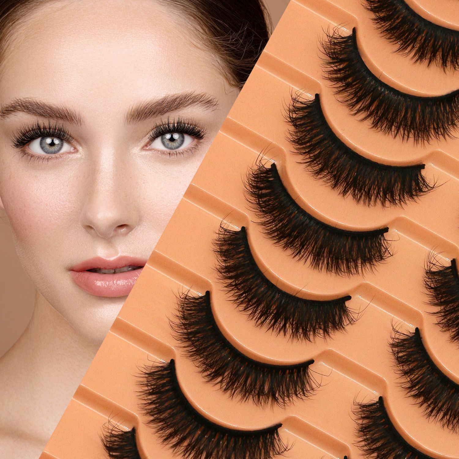 10 Paia di Ciglia Finte 6D in  - Faux Mink Lash recensione e prezzo