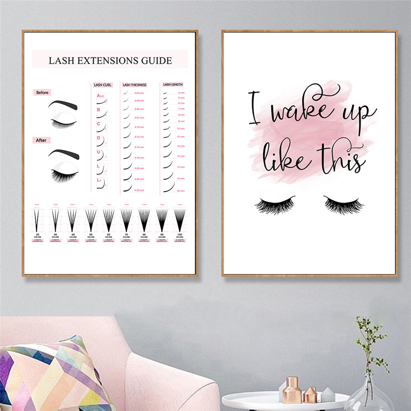 Poster Guida per Extension Cig - Eyelash Extension Quotes recensione e prezzo