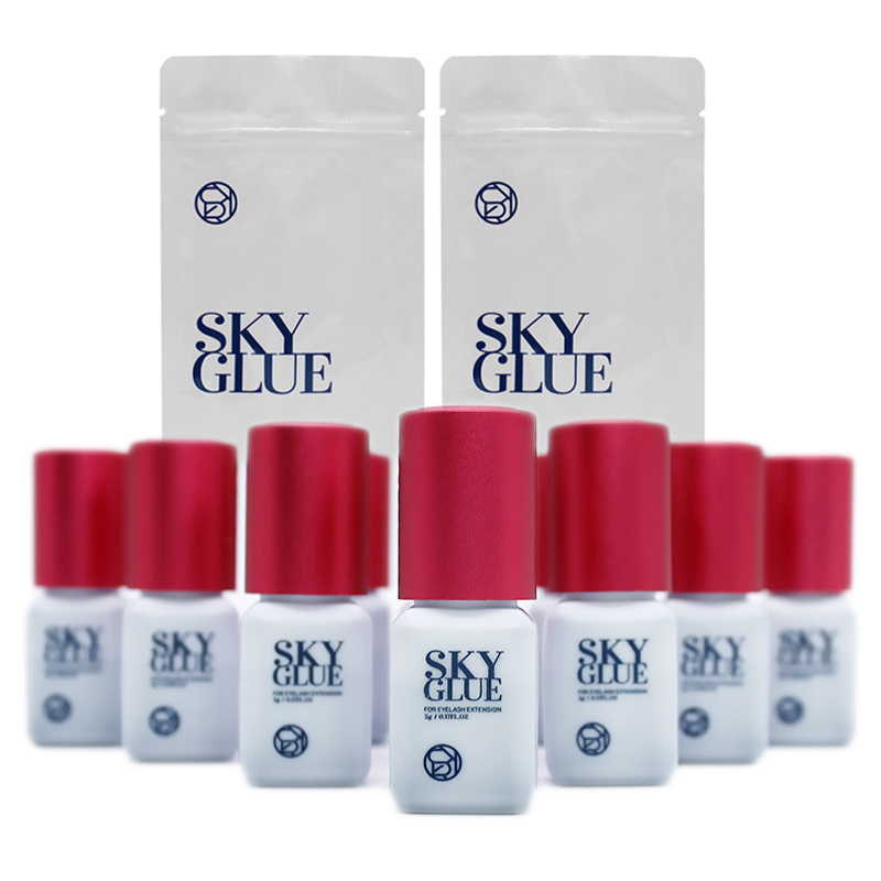 10 bottiglie di colla SKY per  - Eyelash Extension Korea recensione e prezzo