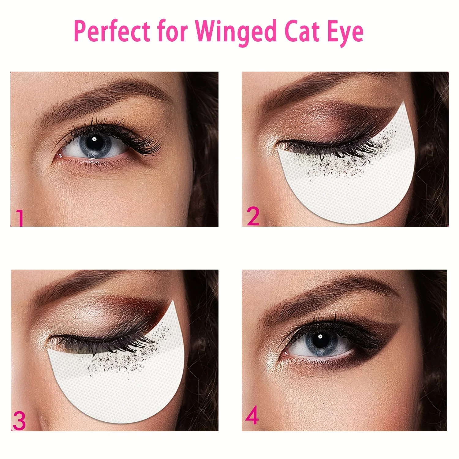 10/20Pc Eyeshadow Shields Gel  - Eyelash Extension Eyeliner recensione e prezzo