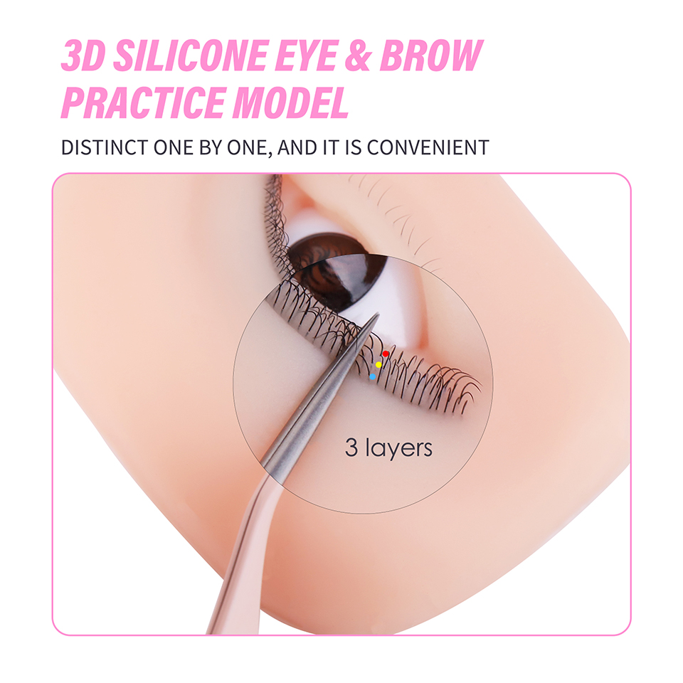 Manichino per Pratica di Exten - Eyelash Extension Model recensione e prezzo