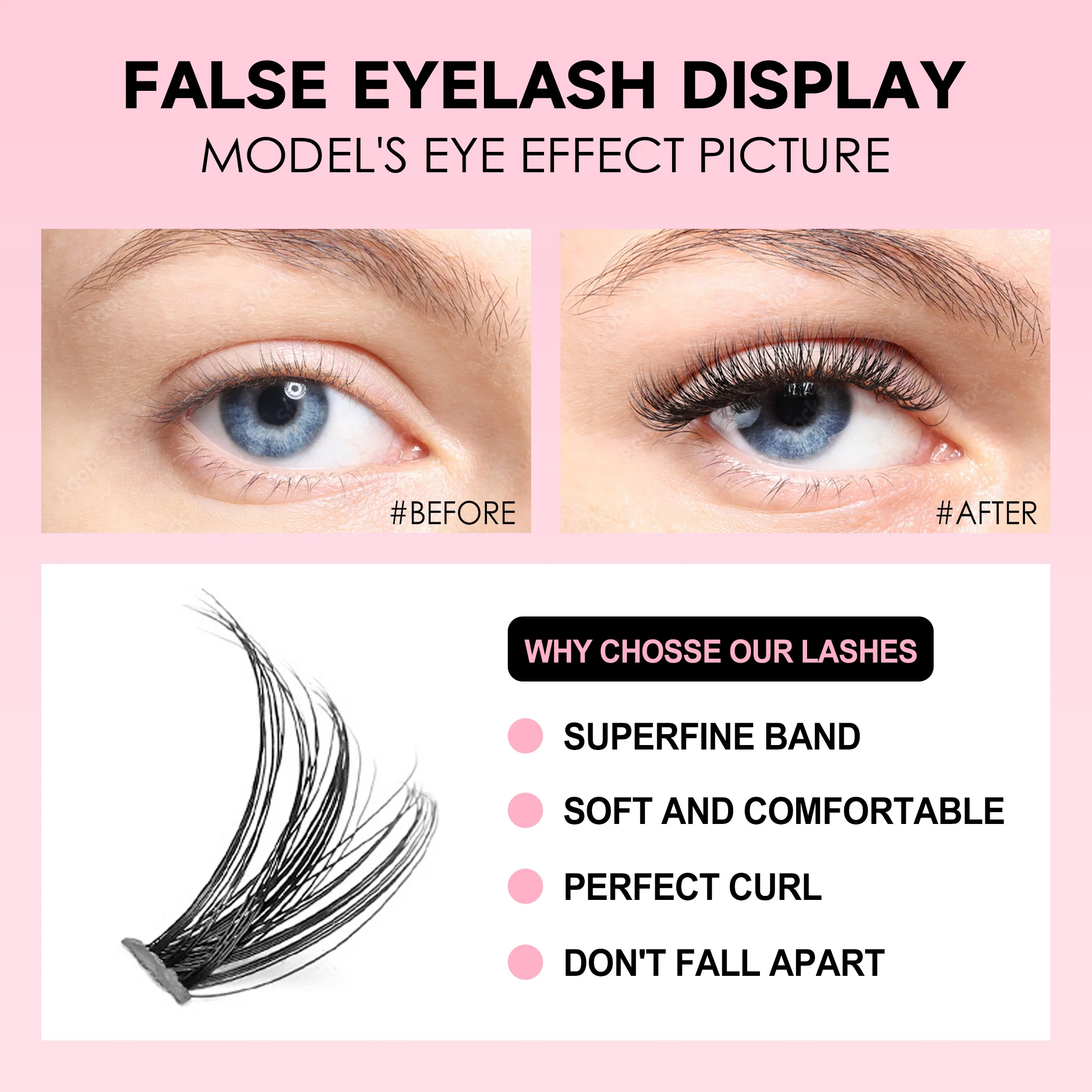 Kit di estensione ciglia fai d - Eyelash Extension Full Set recensione e prezzo