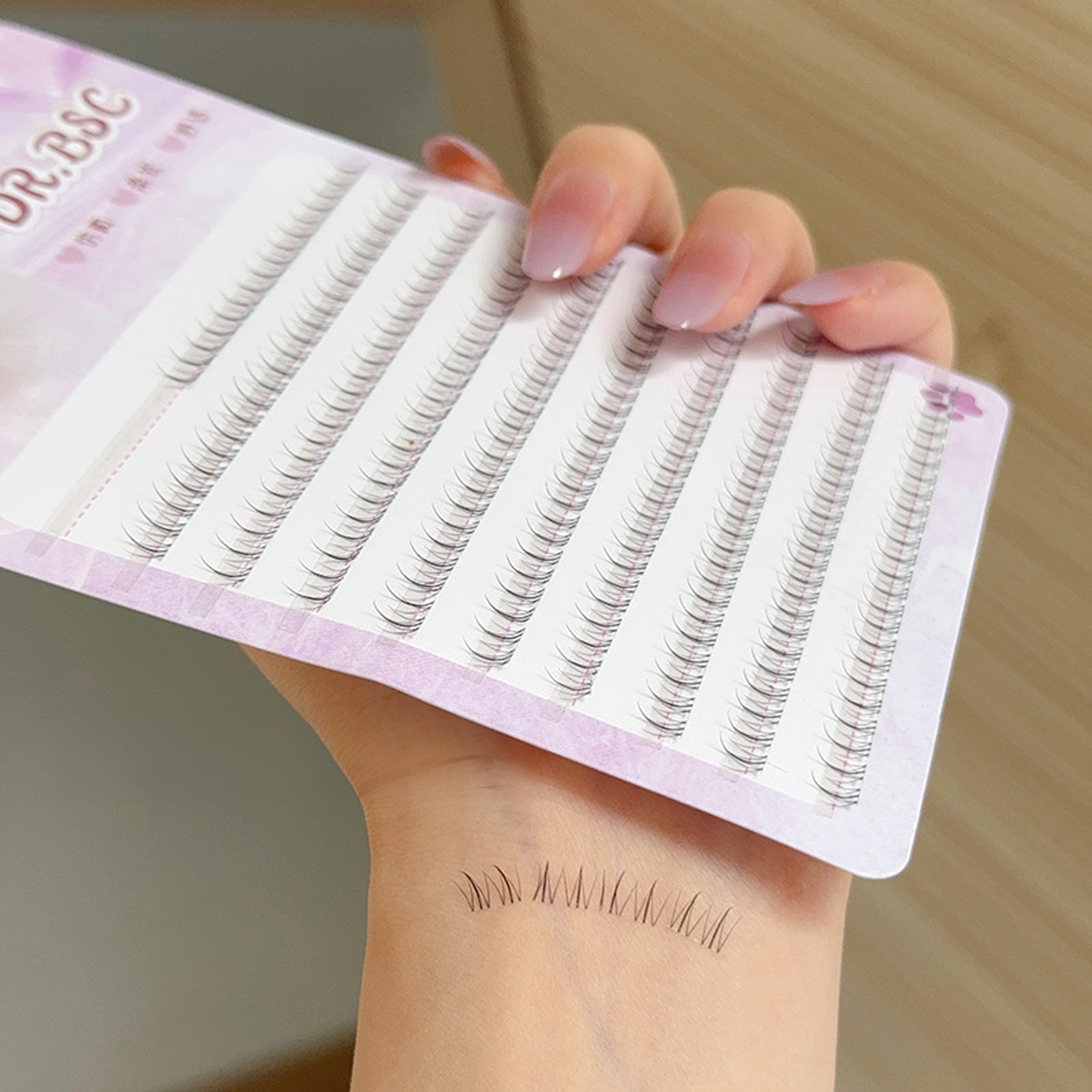 Ciglia finte con fondo a fasci - Eyelash Extension Korea recensione e prezzo