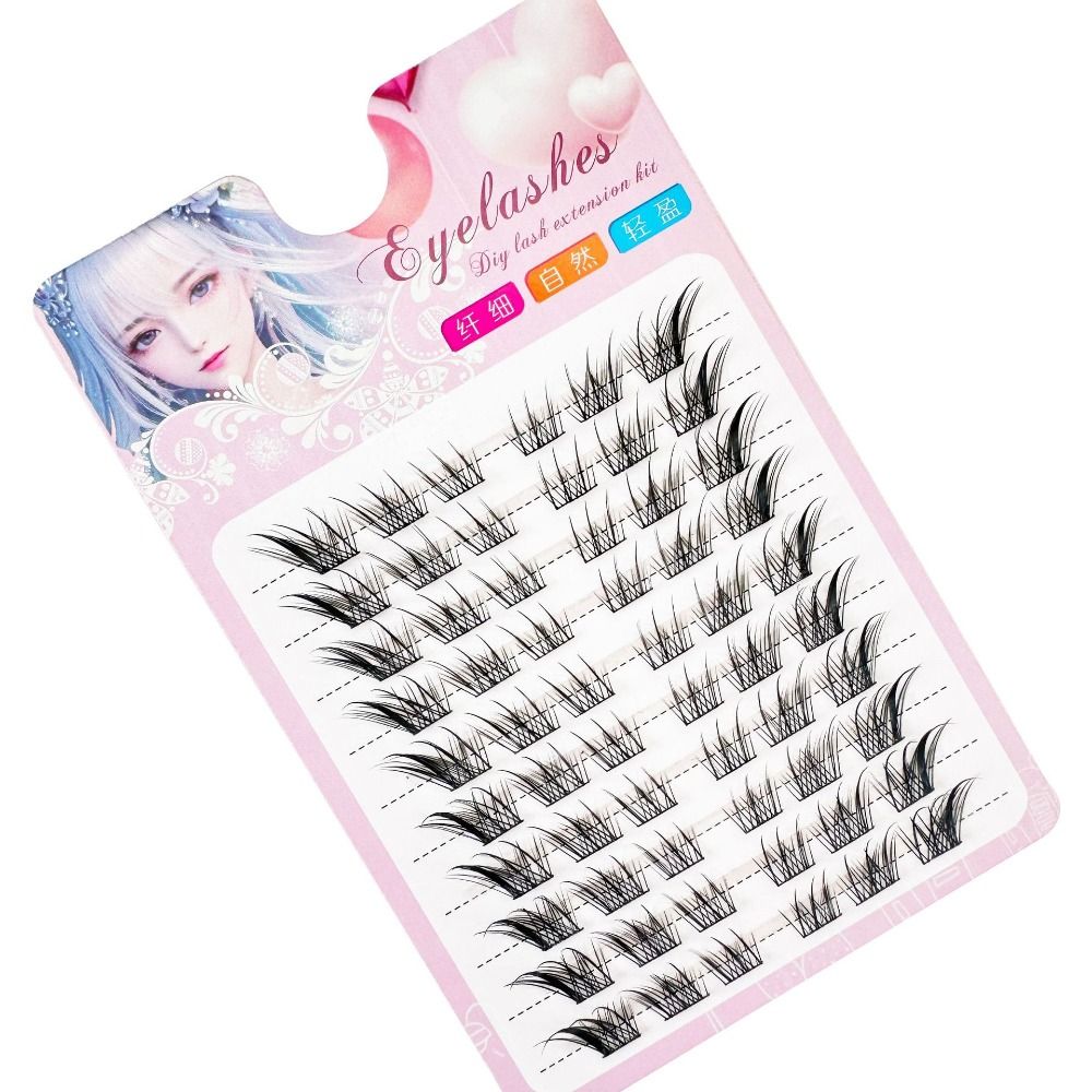 Donne Bellezza 3D Cat Eye Clus - Eyelash Extension Fox Eye recensione e prezzo